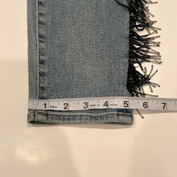 7 For All Mankind Luxe Vintage The Ankle Skinny Size 30 - Picture 8 of 16